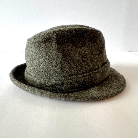 Dobbs Fifth Avenue 100% Wool Hat Vintage, Gray, Size 7 1/8, Great Look! - Picture 6 of 16
